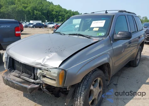 2007 Chevrolet Trailblazer Ls/Lt from USA, damaged, VIN 1GNDT13S672105238